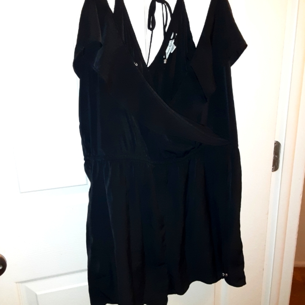 American Eagle Outfitters Large Black Romper
